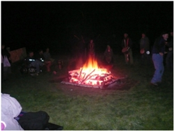 Firewalk at Strathfillan