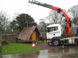 Edinburgh Hogmanay at Mortonhall wigwams
