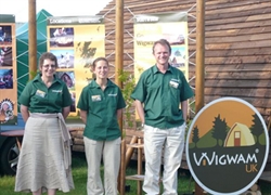 Wigwams 10 years on the go at the Royal Highland Show