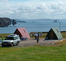 Wigwams Arrive in Shetland