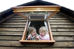 Wigwams like being by the seaside at Springhill Farm