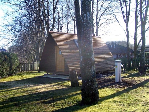 Wigwam in the Sun - Wigwam soaking up some sun at Braidhaugh