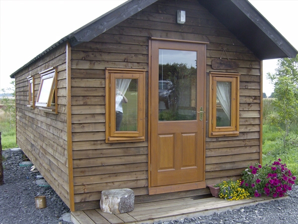 Outside the Chalet - Have a holiday with style at Bower Wigwams
