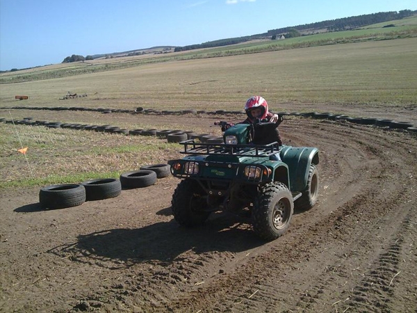 Quad Biking - Quad biking is just one of the many activities available onsite at East Grange