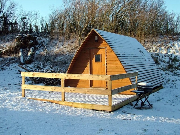 Sunny Day in February - Stay in a cosy wigwam on a crisp day in February