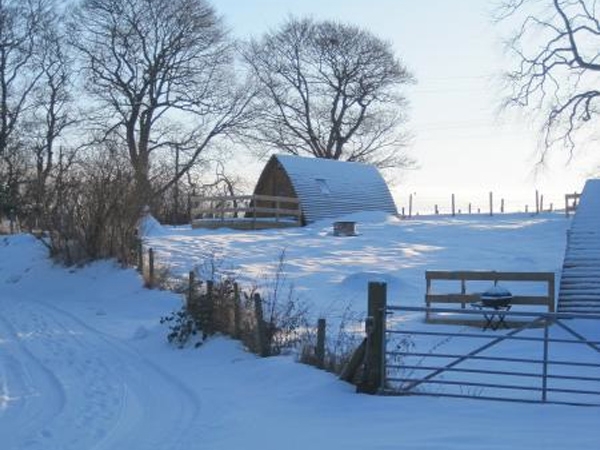 Winter at East Grange - A proper winters day on East Grange Farm