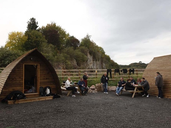 Enjoying the Wigwams - 