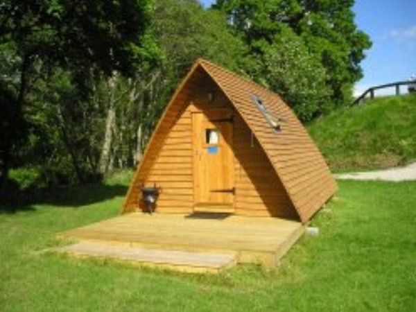 Wigwam Basking in the Sun at Greenpark - Perfect camping and outdoor weather at Greenpark Wigwams