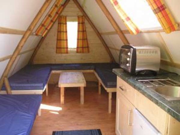 Greenpark Wigwams - Plenty of room for the whole family inside the wigwams at Greenpark