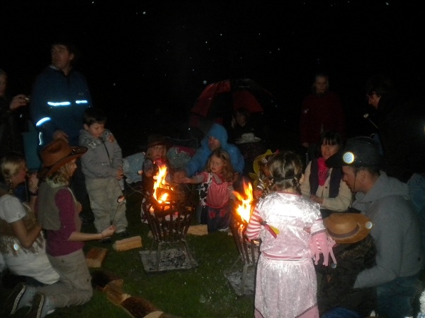 Toasting Marshmallows -