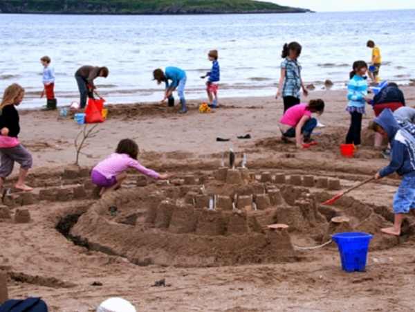 Sands Wigwams - Why not take part in our weekly summer sand castle competition? Its great fun for both children and adults