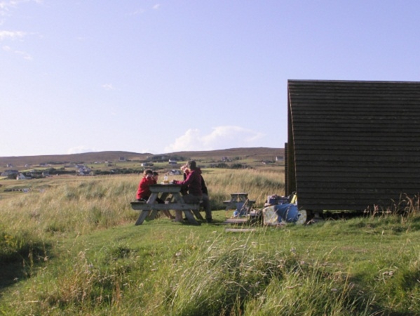 Sands Wigwams - Each wigwam has its own picnic bench and barbeque slab, perfect for Summer afternoons