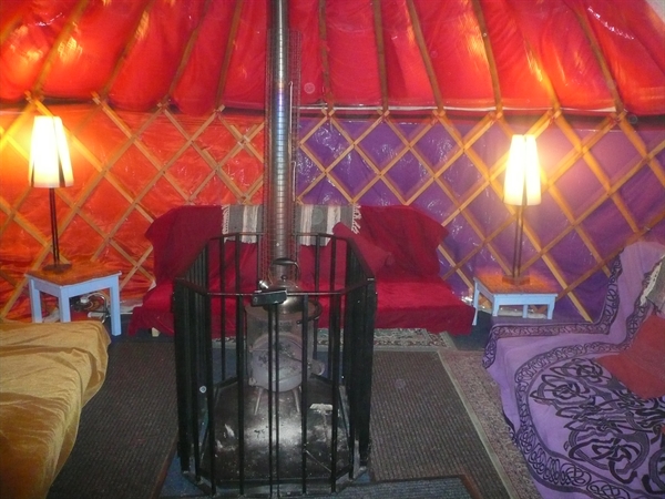 Yurt interior  - 