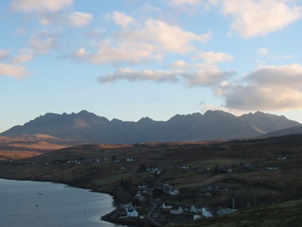 Black Cuillin Mountains  - Portnalong is host to some of Scotlands most breathtaking scenery