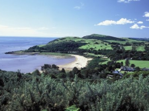 Gorgeous Sea View at Sandyhills Wigwams - Why go abroad on holiday when there are beaches like this at Sandyhills Wigwams, Dalbeattie?