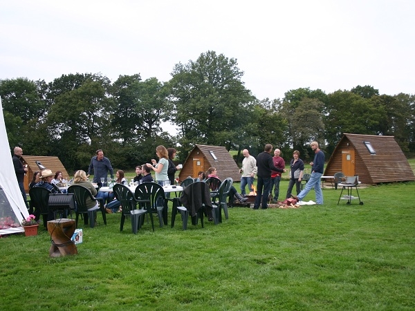Wolferlow Wigwams - Jed & Karens Wedding Party