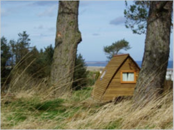 The Perfect Place for a Wigwam - Nestled among the trees and close to the sea