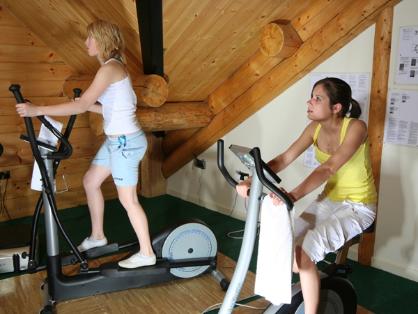 Black Hall Wigwams - Great gym facilities available on site