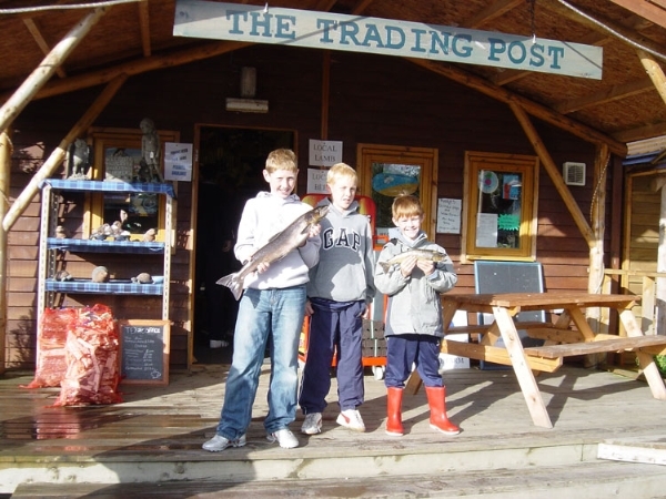 Young Fishermen - Who has the biggest fish?