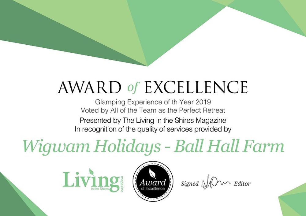 Award of Excellence 2019
