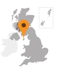 Knockaloe Beg Farm - Location Map