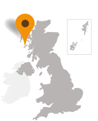 Soa,Tiree - Location Map