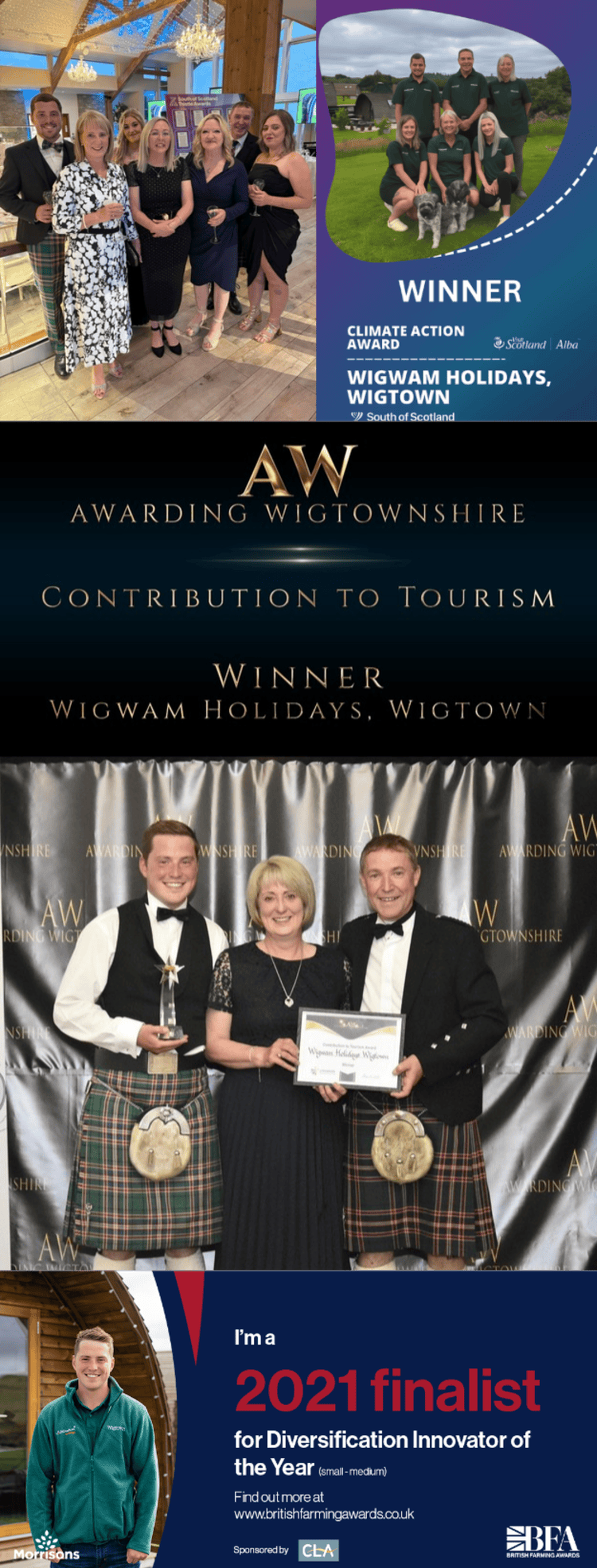 A list of all Wigtown Awards